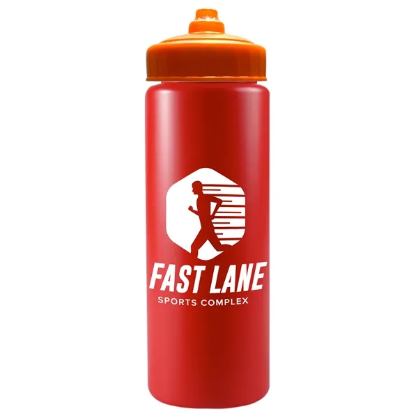 The Sports Quart - 32 oz. Sports Bottle. Hands-free valve lid... from ASI 40480 Koozie Group