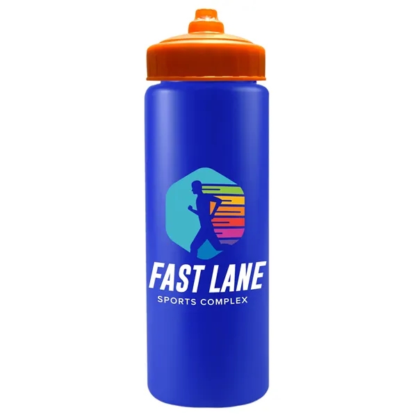 The Sports Quart - 32 oz. Sports Bottle. Hands-free valve lid... from ASI 40480 Koozie Group