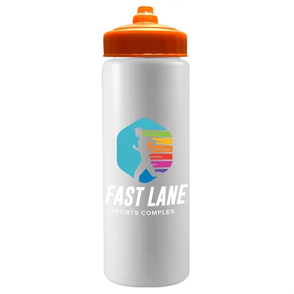 The Sports Quart - 32 oz. Sports Bottle. Hands-free valve lid... from ASI 40480 Koozie Group