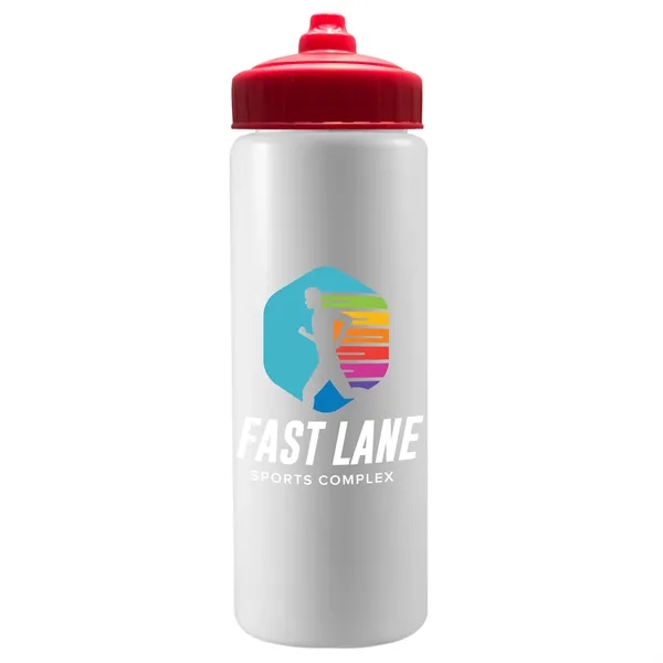The Sports Quart - 32 oz. Sports Bottle. Hands-free valve lid... from ASI 40480 Koozie Group