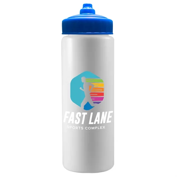 The Sports Quart - 32 oz. Sports Bottle. Hands-free valve lid... from ASI 40480 Koozie Group