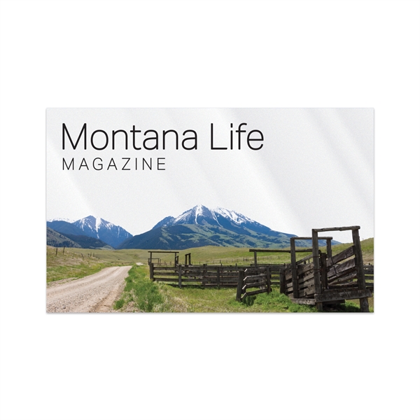 2 1/2" x 4" rectangular clear static vinyl decal with static... from ASI 56950 Gill Studios Inc / Gill-Line®