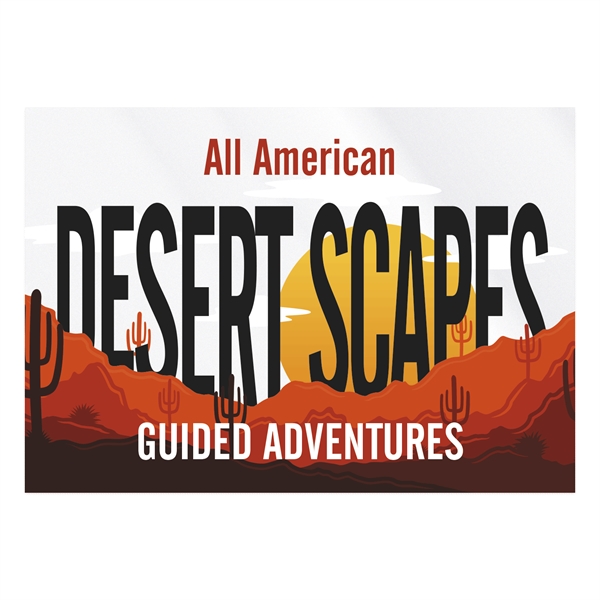 3.5" x 5" rectangular clear polyester decal with ultra removable adhesive... from ASI 56950 Gill Studios Inc / Gill-Line®