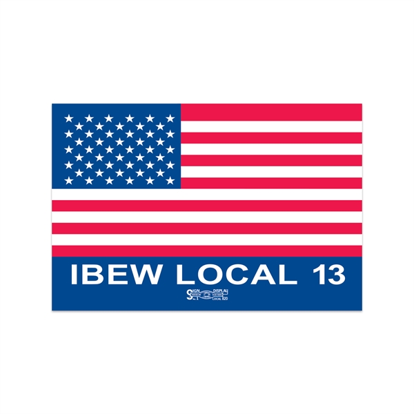 1 3/4" x 2 5/8" rectangular white static vinyl decal with... from ASI 56950 Gill Studios Inc / Gill-Line®