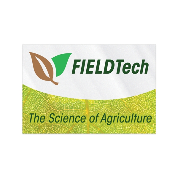 1 3/4" x 2 5/8" rectangular clear polyester decal with permanent... from ASI 56950 Gill Studios Inc / Gill-Line®