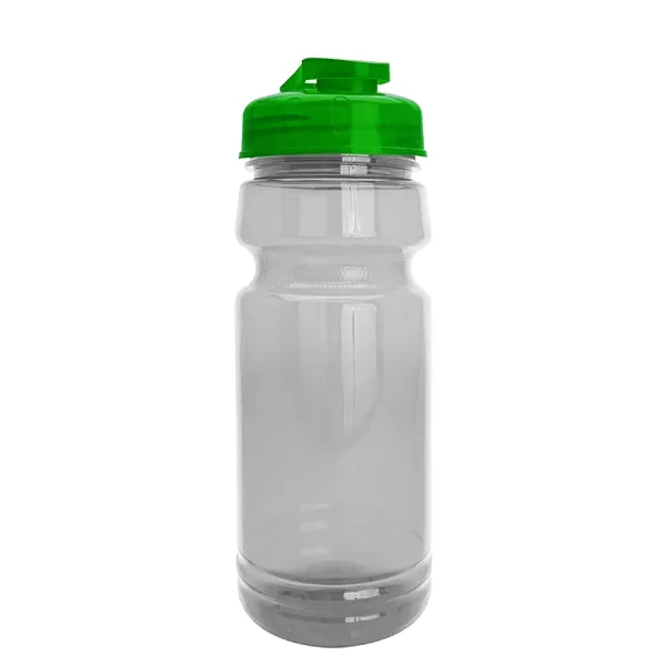 The Trainer - 24 oz. Clear Sports Bottles with USA Flip... from ASI 40480 Koozie Group