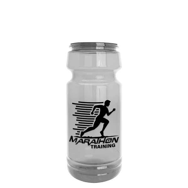 The Trainer - 24 oz. Clear Sports Bottles with USA Flip... from ASI 40480 Koozie Group