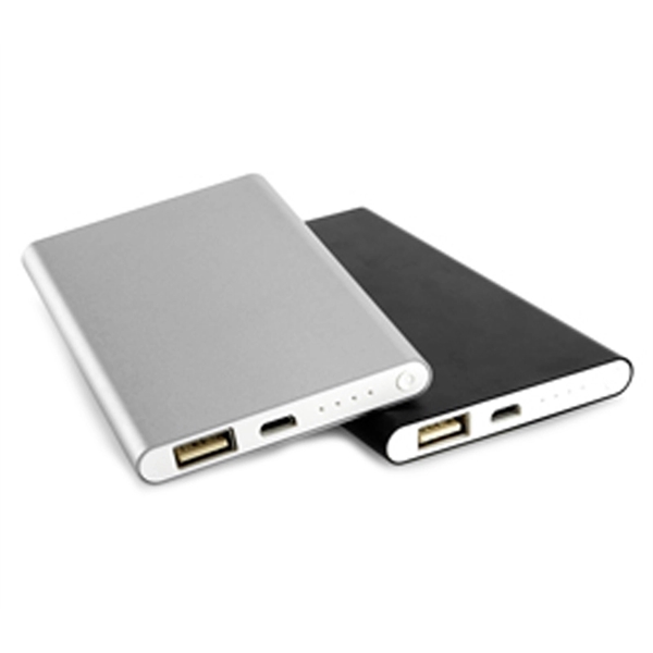 Ultra slim Power Bank made of aluminium with a 5000 mAh... from ASI 37218 Athena Promo (tm)