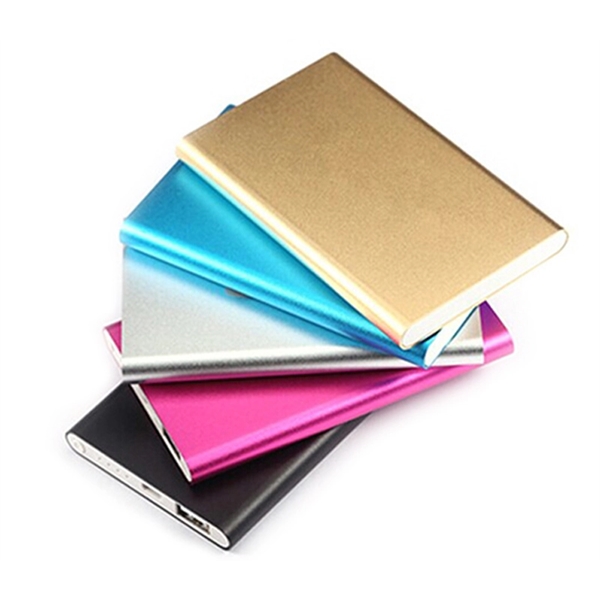 Ultra slim Power Bank made of aluminium with a 5000 mAh... from ASI 37218 Athena Promo (tm)