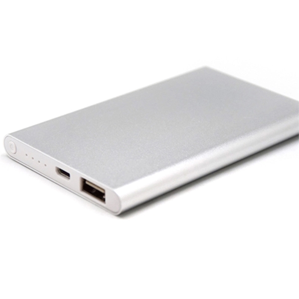 Ultra slim Power Bank made of aluminium with a 5000 mAh... from ASI 37218 Athena Promo (tm)