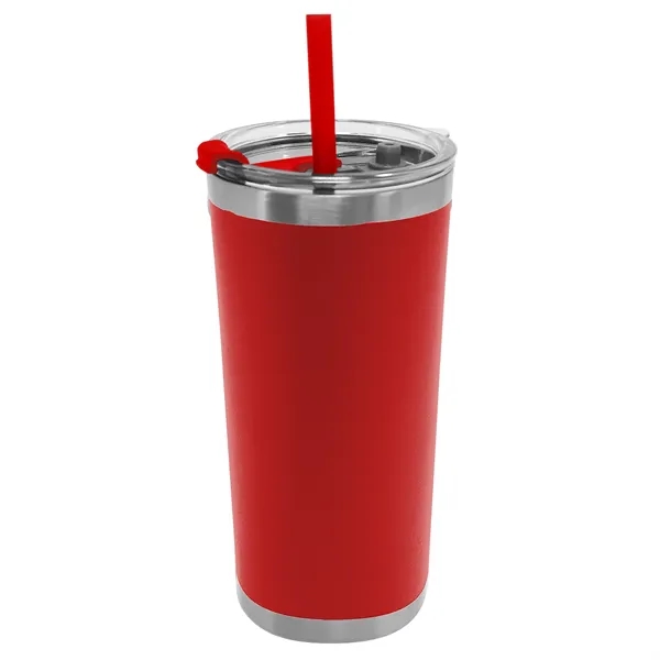 18 oz. Stainless Steel Insulated Straw Tumbler... from ASI 40480 Koozie Group