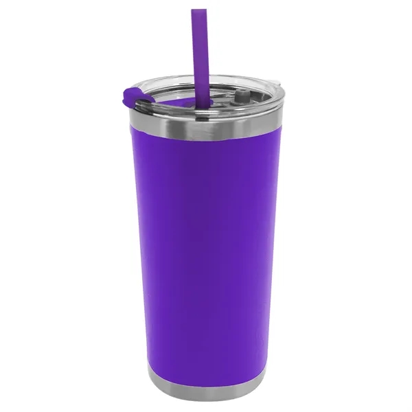 18 oz. Stainless Steel Insulated Straw Tumbler... from ASI 40480 Koozie Group
