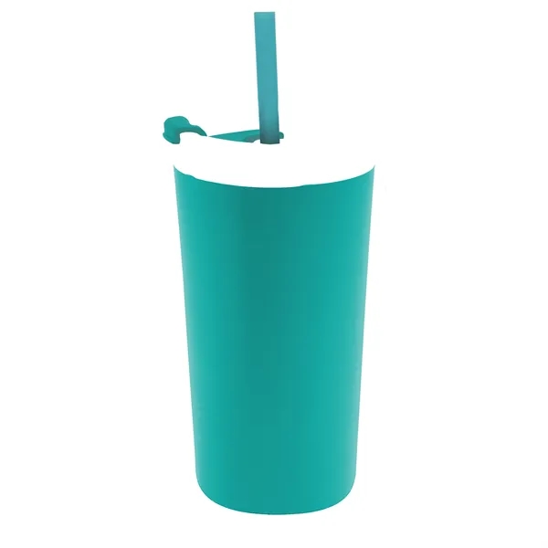 18 oz. Stainless Steel Insulated Straw Tumbler... from ASI 40480 Koozie Group