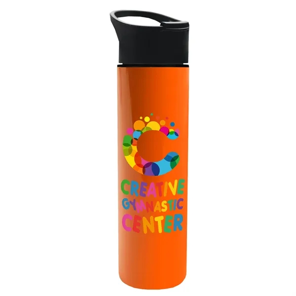 16 oz. Double Wall Insulated Bottle with Flip Straw Lid. Bottle... from ASI 40480 Koozie Group