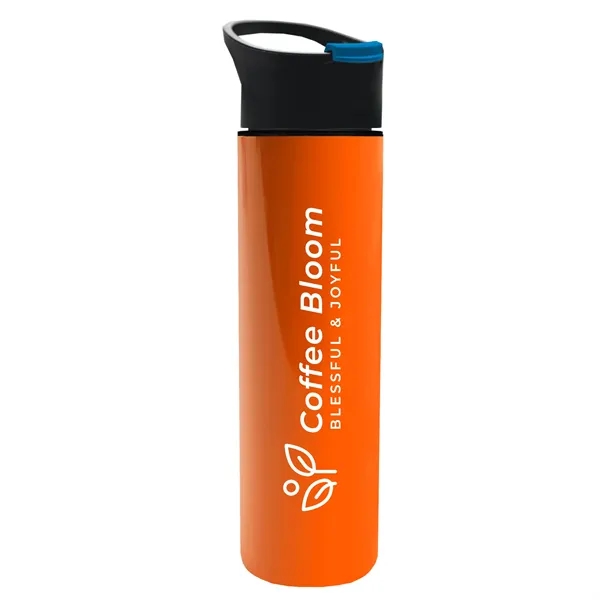 16 oz. Double Wall Insulated Bottle with Flip Straw Lid. Bottle... from ASI 40480 Koozie Group