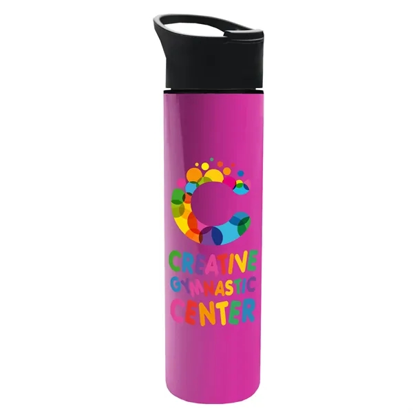 16 oz. Double Wall Insulated Bottle with Flip Straw Lid. Bottle... from ASI 40480 Koozie Group