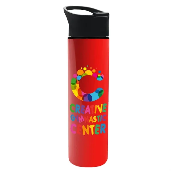 16 oz. Double Wall Insulated Bottle with Flip Straw Lid. Bottle... from ASI 40480 Koozie Group