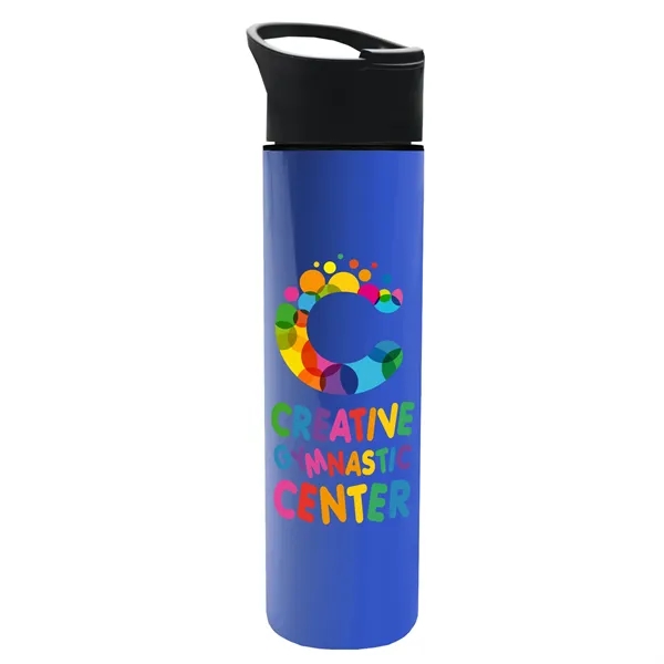 16 oz. Double Wall Insulated Bottle with Flip Straw Lid. Bottle... from ASI 40480 Koozie Group