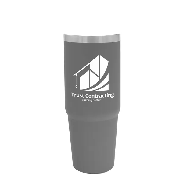 30 oz. Stainless Steel, Screw On Lid... from ASI 40480 Koozie Group