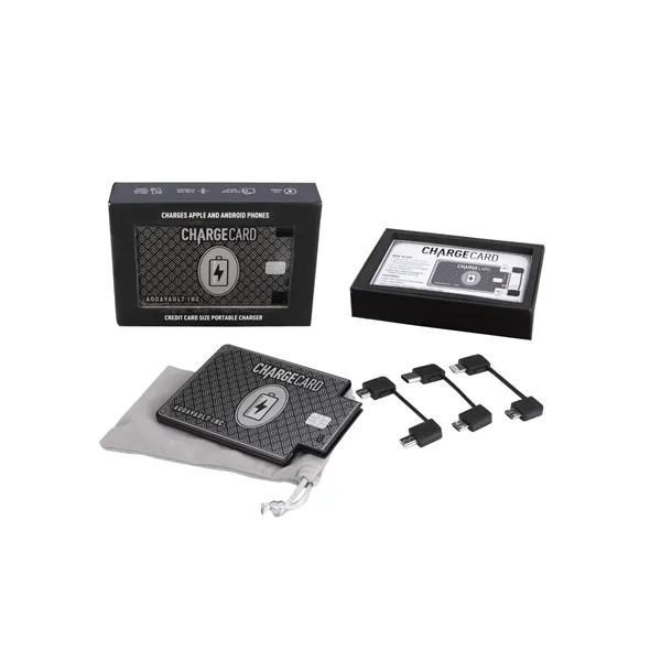 AquaVault® ChargeCard Power Bank 2,300 mAh... from ASI 40480 Koozie Group