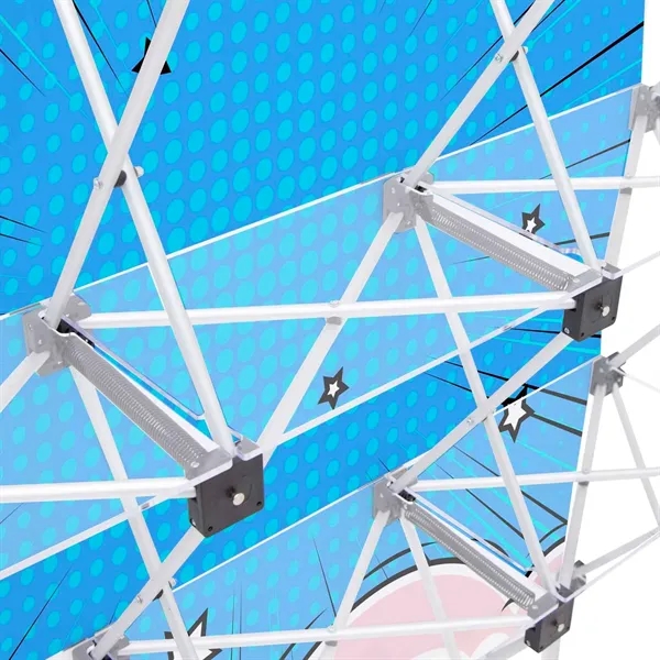 All-in-one kit with backwall, frame & shelves - showcase products and... from ASI 87188 Showdown Displays