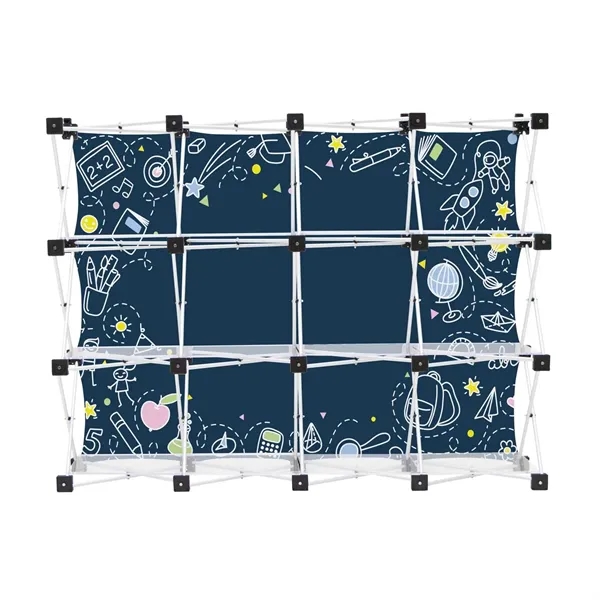 All-in-one kit with backwall, frame & shelves - showcase products and... from ASI 87188 Showdown Displays