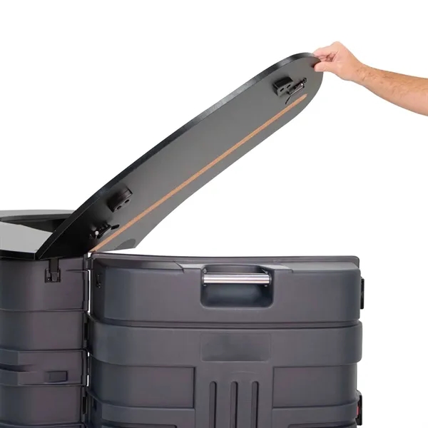 Tradeshow ready in minutes - this versatile counter offers durability, storage... from ASI 87188 Showdown Displays