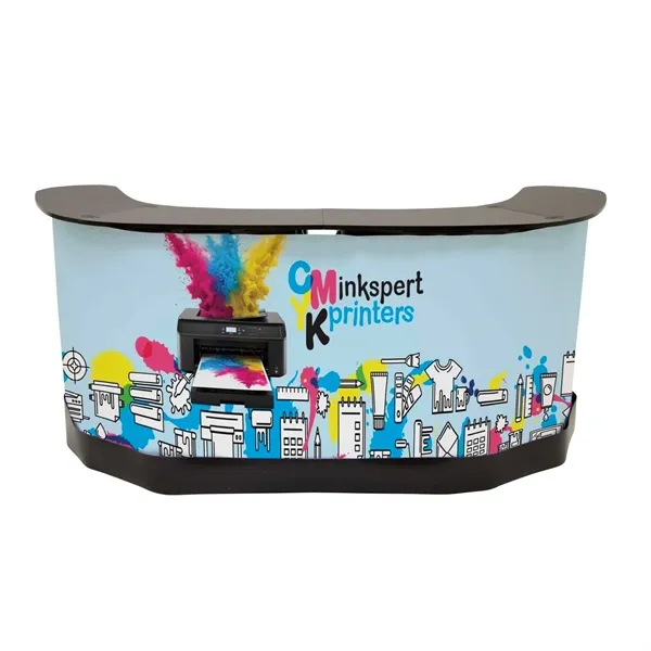 Tradeshow ready in minutes - this versatile counter offers durability, storage... from ASI 87188 Showdown Displays