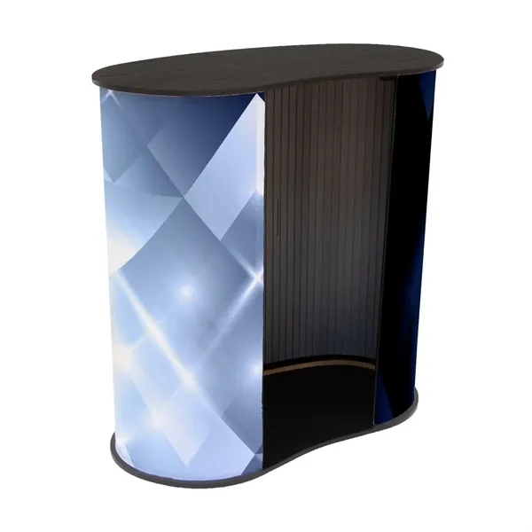 This portable counter delivers streamlined setup and professional presentation.... from ASI 87188 Showdown Displays