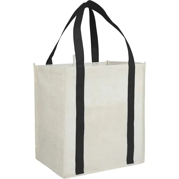 Neptune Recycled Non-Woven Grocery Tote... from ASI 66887 PCNA / Bullet