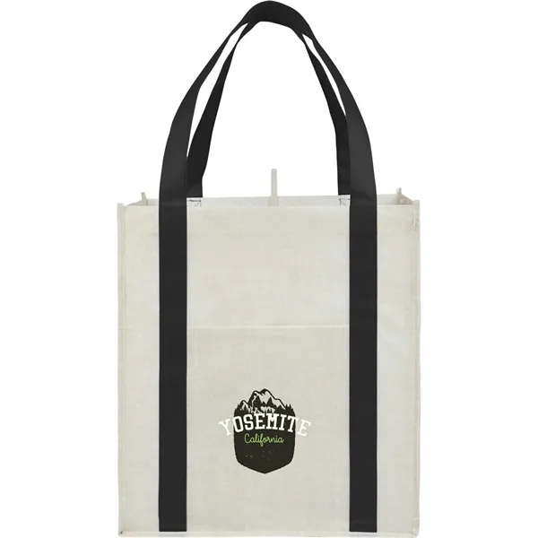Neptune Recycled Non-Woven Grocery Tote... from ASI 66887 PCNA / Bullet