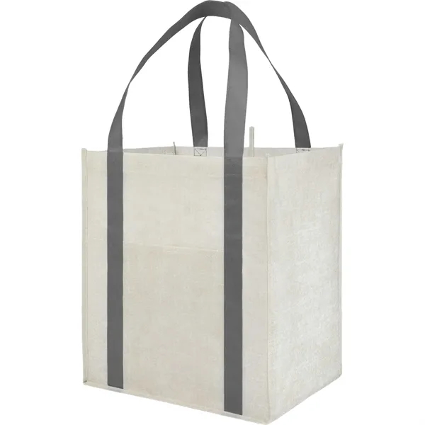Neptune Recycled Non-Woven Grocery Tote... from ASI 66887 PCNA / Bullet