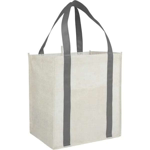 Neptune Recycled Non-Woven Grocery Tote... from ASI 66887 PCNA / Bullet