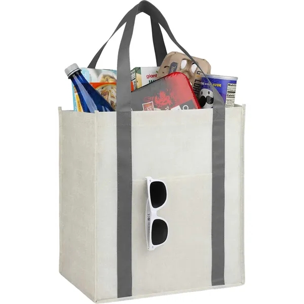 Neptune Recycled Non-Woven Grocery Tote... from ASI 66887 PCNA / Bullet