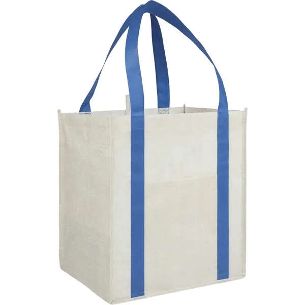 Neptune Recycled Non-Woven Grocery Tote... from ASI 66887 PCNA / Bullet