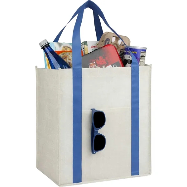 Neptune Recycled Non-Woven Grocery Tote... from ASI 66887 PCNA / Bullet
