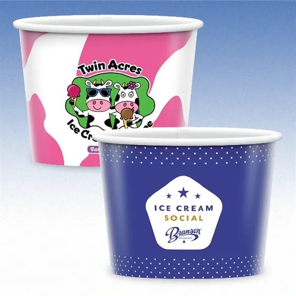 12 oz-Cold Paper Cups/Container with Hi-Definition Full-Color Print, Made in the... from ASI 49716 Digispec & CounterPoint