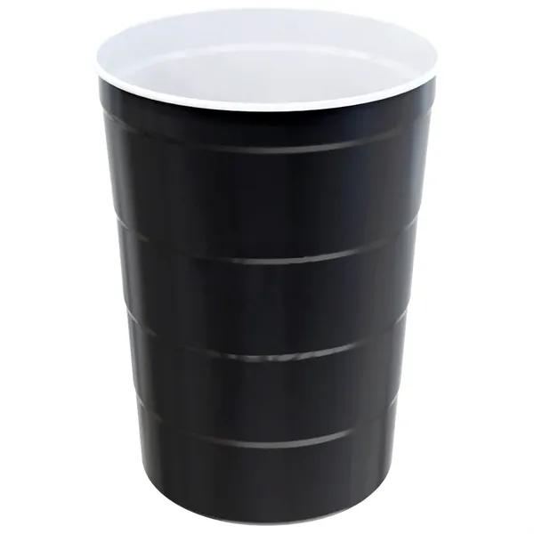 Eco-friendly, stainless steel reusable cups for sustainable gatherings.... from ASI 61966 HPG / Best Promotions USA