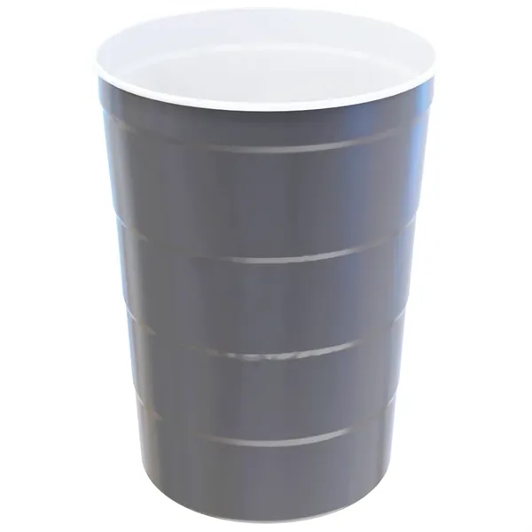 Eco-friendly, stainless steel reusable cups for sustainable gatherings.... from ASI 61966 HPG / Best Promotions USA