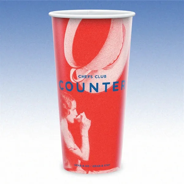 21 oz-Paper Cups-Coffee Cup with Hi-Definition Full-Color Print, Made in the... from ASI 49716 Digispec & CounterPoint