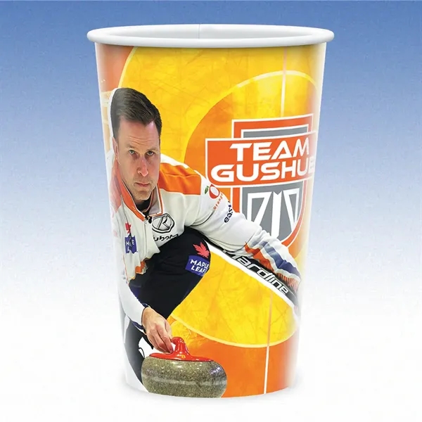 22 oz-Plastic-Free, Compostable, Recyclable Paper Cup with Hi-Definition Full-Color Print, Made... from ASI 49716 Digispec & CounterPoint