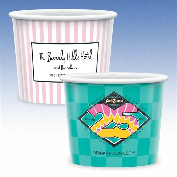 8 oz-Plastic-Free, Compostable, Recyclable Paper Cup with Hi-Definition Full-Color Print, Made... from ASI 49716 Digispec & CounterPoint