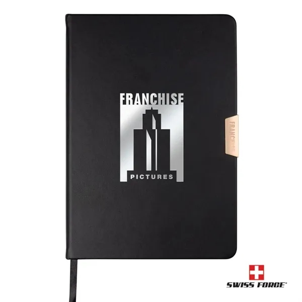 Item #SFJ102 Swiss Force® Bolivar Hardcover Journal w/Gold Accent