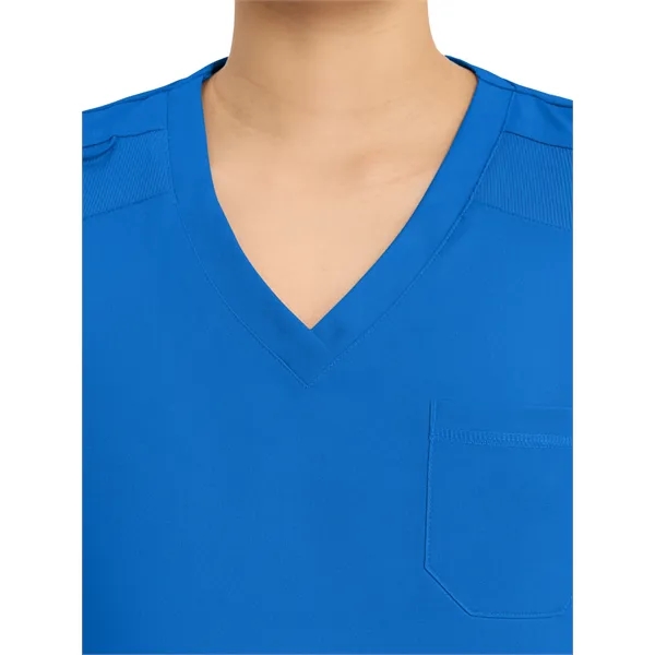 Med Couture Touch Women's Chest Pocket Top... from ASI 86018 Scrub Authority