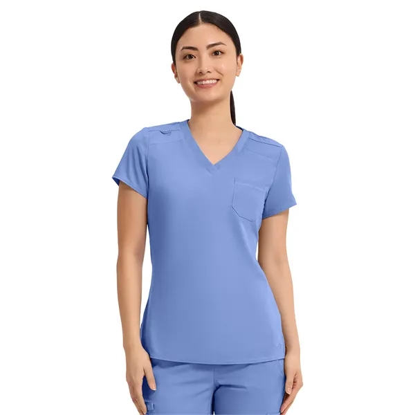 Med Couture Touch Women's Chest Pocket Top... from ASI 86018 Scrub Authority