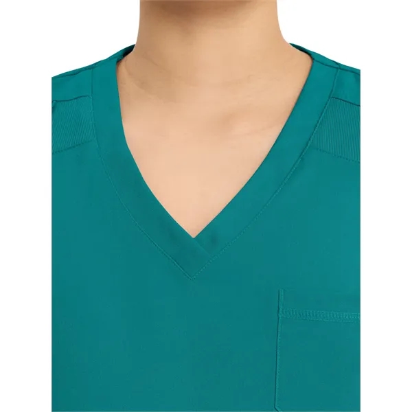 Med Couture Touch Women's Chest Pocket Top... from ASI 86018 Scrub Authority