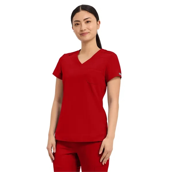 Med Couture Touch Women's Chest Pocket Top... from ASI 86018 Scrub Authority
