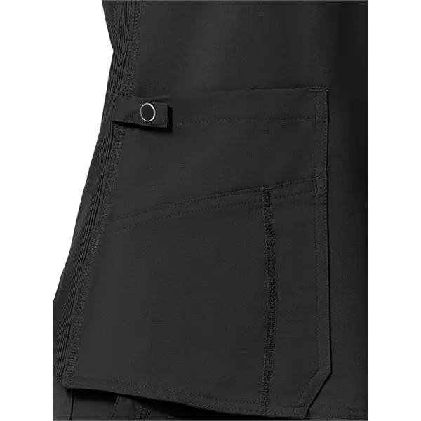 Med Couture Touch Women's V-Neck Shirttail Top... from ASI 86018 Scrub Authority