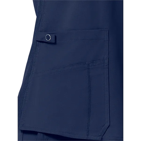 Med Couture Touch Women's V-Neck Shirttail Top... from ASI 86018 Scrub Authority