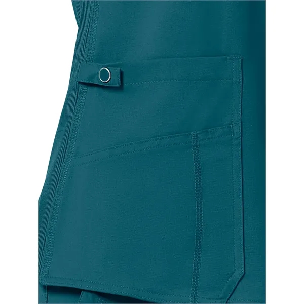 Med Couture Touch Women's V-Neck Shirttail Top... from ASI 86018 Scrub Authority